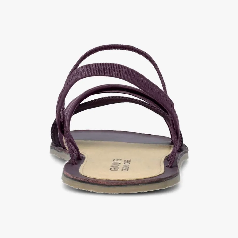 Groundies Sandals|Spring / Summer<® Corfu Women dark plum