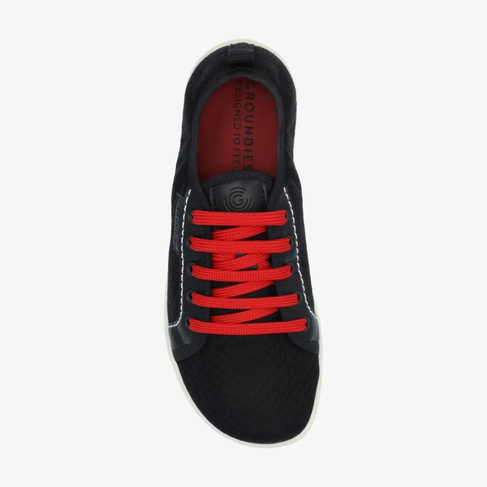 Groundies Vegan|Spring / Summer<® Flex Women black/red