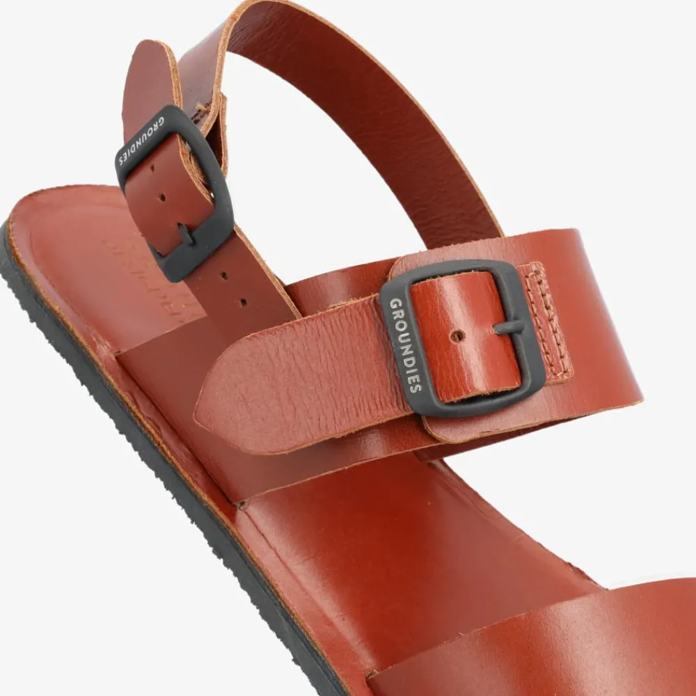 Groundies Sandals|Spring / Summer<® Kos Men cognac