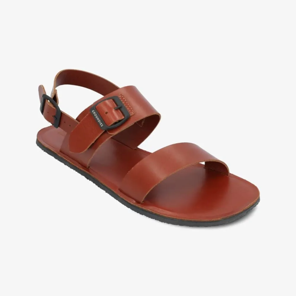 Groundies Sandals|Spring / Summer<® Kos Men cognac