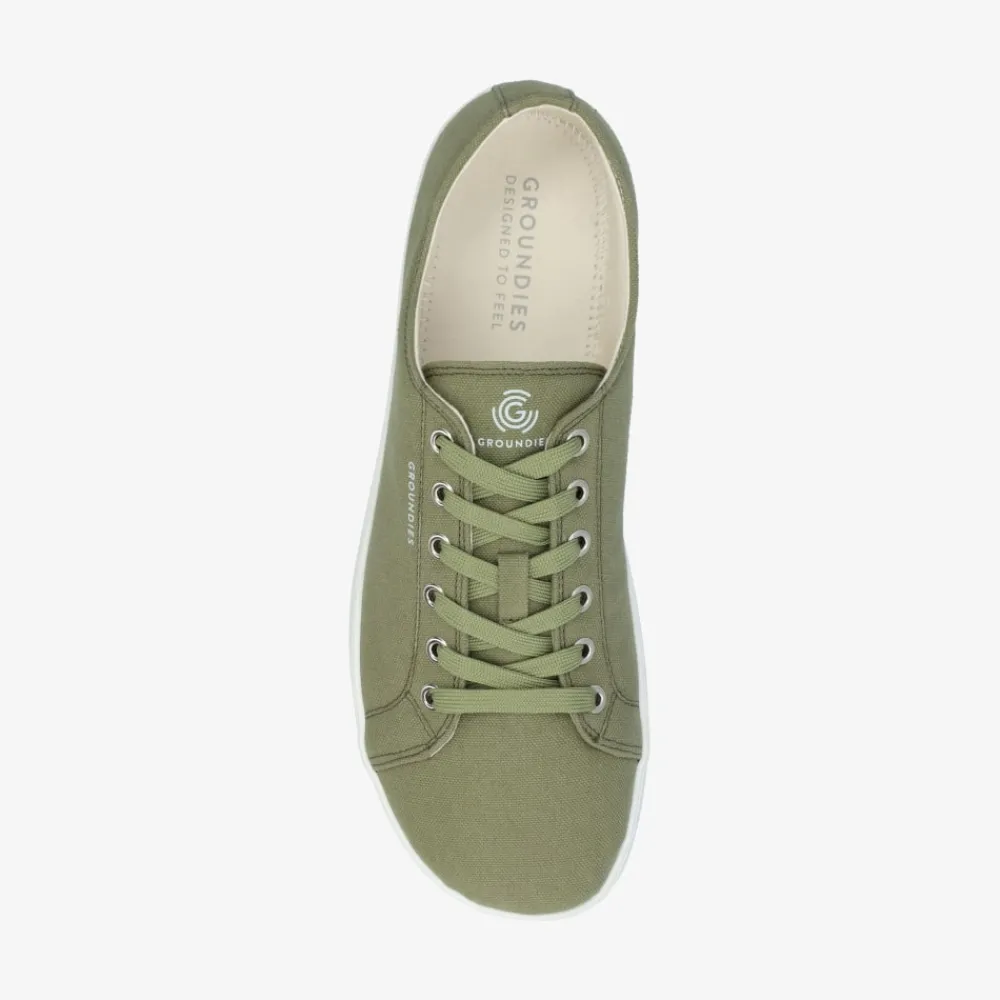 Groundies Vegan|Sneaker<® Lima Men khaki