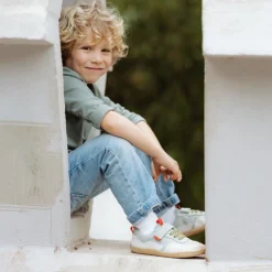 Groundies Sneaker<® Lou Kids green/grey
