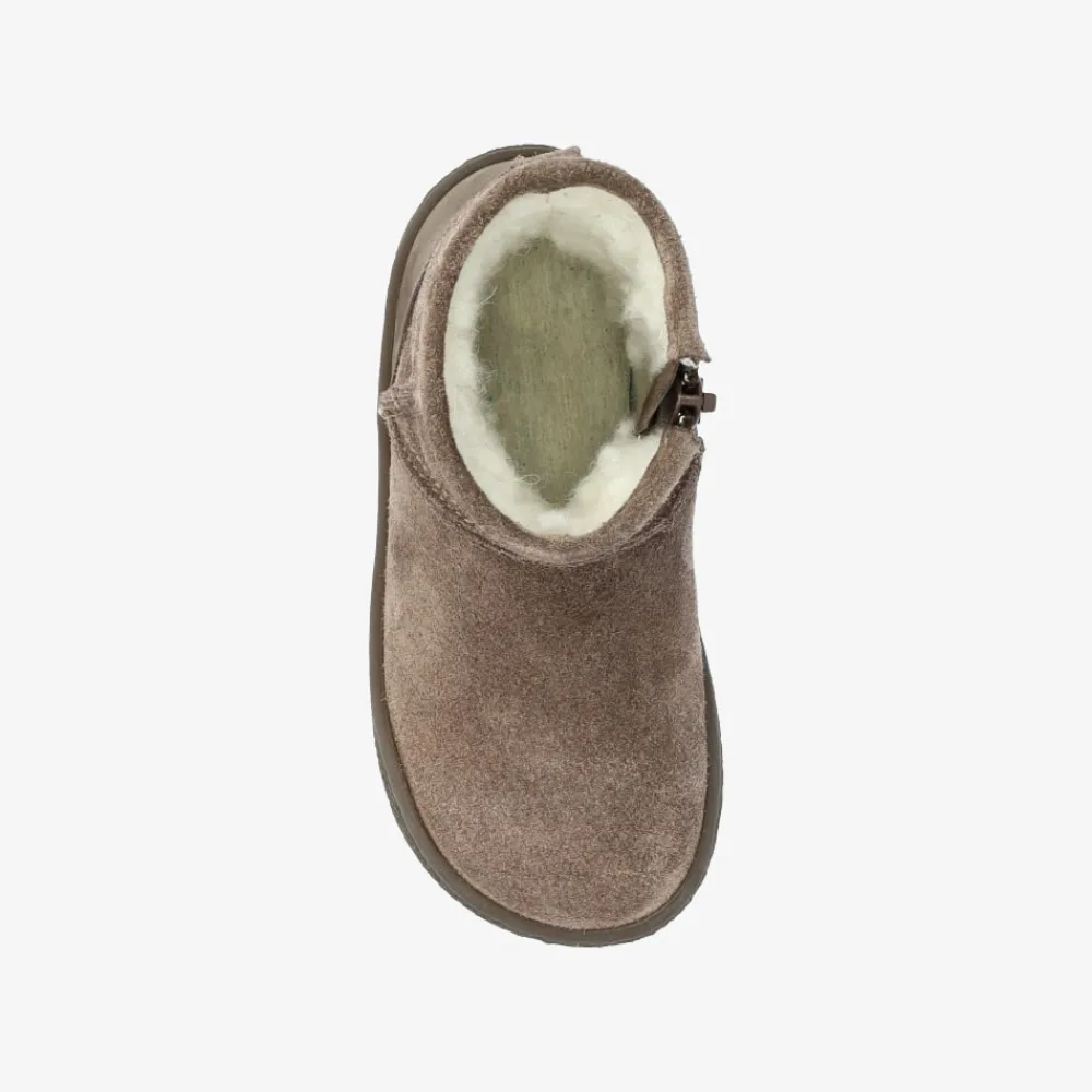Groundies Boots & Booties<® Mini Cozy Kids taupe