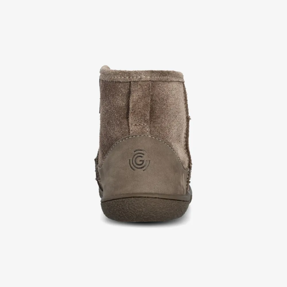 Groundies Boots & Booties<® Mini Cozy Kids taupe