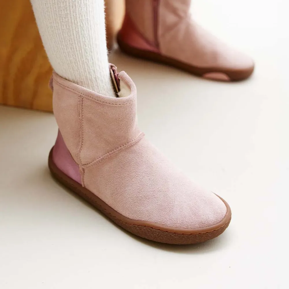 Groundies Boots & Booties<® Mini Cozy Kids pink