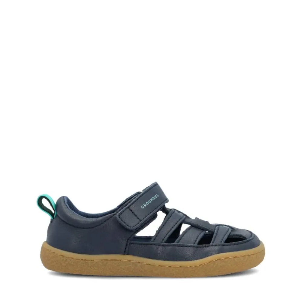 Groundies Sandals<® Noto Kids navy/pool blue