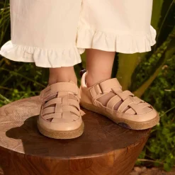 Groundies Sandals<® Noto Kids rose/dark plum