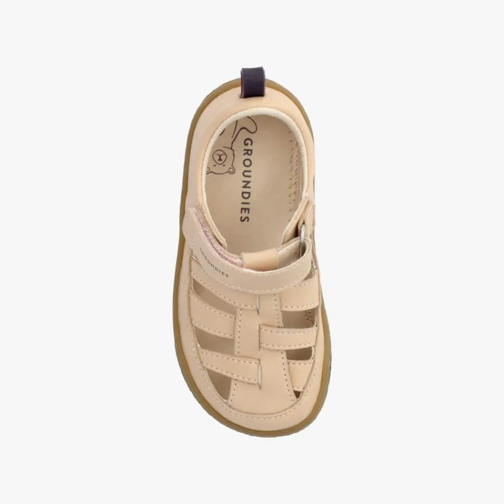Groundies Sandals<® Noto Kids rose/dark plum
