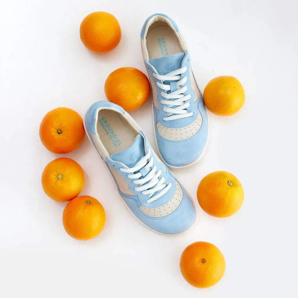 Groundies Sneaker|Spring / Summer<® Nova Special Women sky blue /white