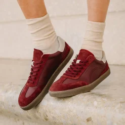 Groundies Sneaker|Spring / Summer<® Panama Women bordeaux