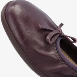 Groundies Ballet Flats|Spring / Summer<® Ruby 2.0 Women dark plum