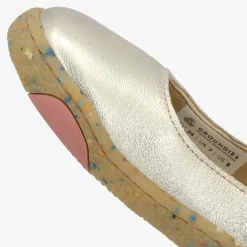Groundies Ballet Flats<® Stella Kids champagne (metallic)/pink