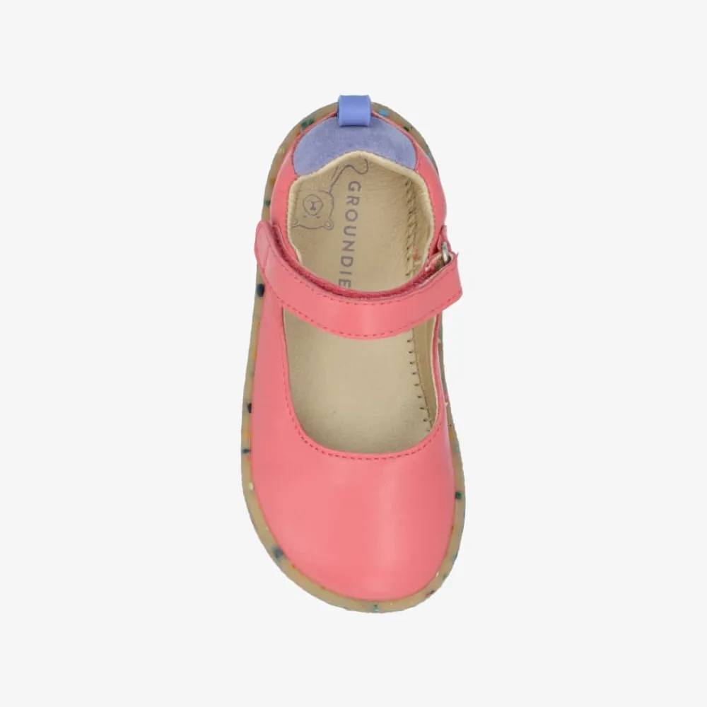 Groundies Ballet Flats<® Stella Kids bright pink/orchid